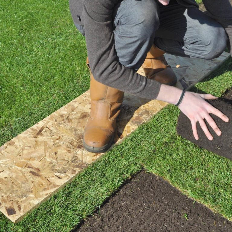 how to take off old grass